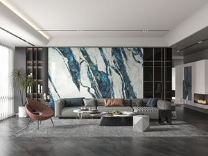 Losas de Piedra Sinterizada Wharton Adige Valle Jade Flusso 1200*2800mm para Comedor Exterior, Dormitorio y Sala de Estar - Product Image 1