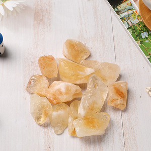Natuurlijke Citrien Ruwe Steen Gemaakt in China Fabrikant Sieraden Ornamenten Decoratie Aromatherapie <span class=keywords><strong>Diffuser</strong></span> Steen Kristal Ambachten DIY - Product Image 4