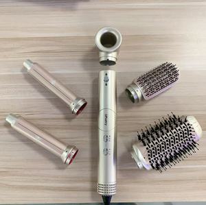 Sèche-cheveux ionique sans balais haute vitesse 110 000 tr/min, ensemble de brosses, multi-styler pliable, auto-nettoyage intelligent, 1300 W, 3 températures - Product Image 4