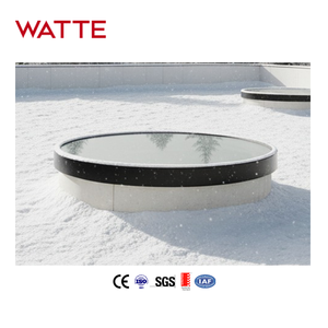 <span class=keywords><strong>Tragaluz</strong></span> redondo plano con vidrio de doble acristalamiento antideslizante para sótano y <span class=keywords><strong>terraza</strong></span> - Product Image 3