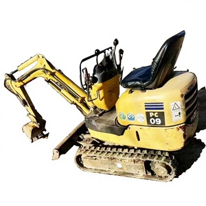 Mini-excavatrice Komatsu PC09 d'origine japonaise, 0,9 tonne, avec moteur Komatsu, certifiée CE EPA - Product Image 1