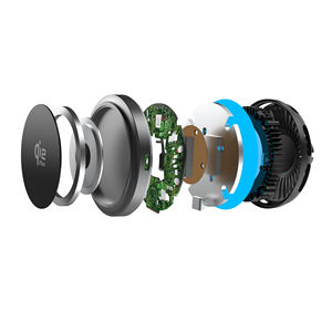 Chargeur de voiture sans fil magnétique rapide 25W avec ventilateur de refroidissement semi-professionnel pour <span class=keywords><strong>iPhone</strong></span> 17/16 - Product Image 5