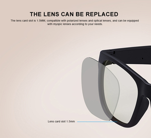 SKYWAY-gafas de sol polarizadas para hombre y mujer, lentes inteligentes reemplazables, auriculares - Product Image 3