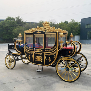 Chariot de Mariage Électrique de Luxe à 4 Roues, Modèle Citrouille Princesse Royale, Fabricant de Chariots Élégants Sans Chevaux de Haute Qualité - Product Image 3