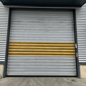 Turbine Enroulez les portes automatiques de volet d'alliage d'aluminium Porte rapide de roulement rapide - Product Image 2
