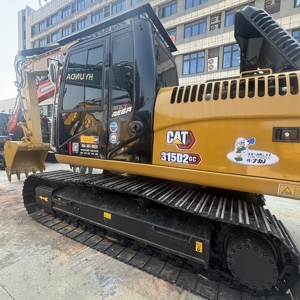 Excavadora de cadenas CAT 315D2GC de 15 toneladas, pocas horas de uso, original, con certificación EPA y CE, lista para enviar, excavadora de construcción Caterpillar 315D2GC usada de 15T - Product Image 2
