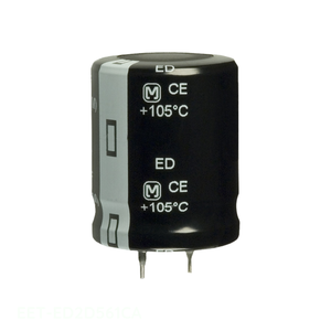 Condensateur à traversée de trou EET-ED2D561CA 560 µF en aluminium 20 % 200 V SNAP TH - Product Image 1