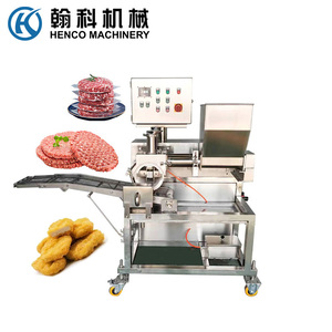 Gran oferta, máquina para hacer pepitas de pollo y hamburguesas congeladas, línea automática de producción de empanadas de carne, máquina formadora de empanadas de carne - Product Image 5