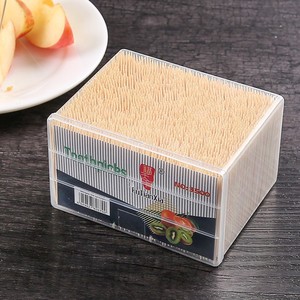 Bamboo Toothpicks 7cm Disposable Double-Ended For Fruit And Snacks 3500 Pieces Per Box - Product Image 3