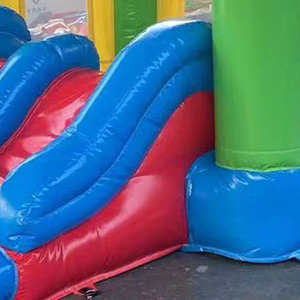 Chất lượng tốt andlow giá phổ biến nhất Inflatable Bouncer lâu đài nhà bị trả lại với trượt Inflatable để bán - Product Image 6