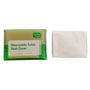 Usine En Gros 10 Pcs Écologique Biodégradable Pour Voyage Gym Hôtel Utiliser Papier Jetable Siège De <span class=keywords><strong>Toilette</strong></span> Couvre - Product Image 3