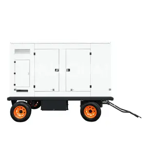 500kVA Generator 400kW CUMMINS engine Industrial Diesel Generating Set with Mobile Trailer Type