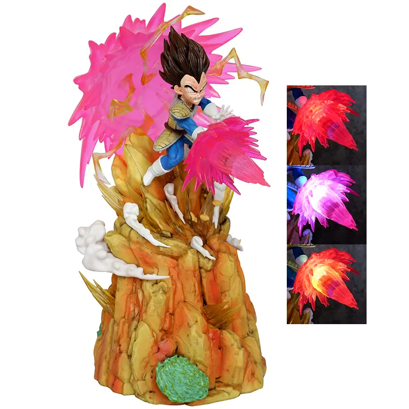Hot Anime DBZ Son Goku Statue PVC Vegeta Ciel et Terre Duel Personnage Collection Modèle Jouet Giftsvv