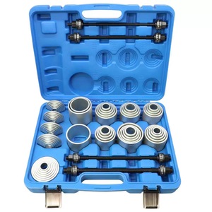 Kit de 39 Piezas de Fundas de Acero al Carbono Universales Changze, Plateadas/Negras, para Reparación de Carrocería de Automóviles, Bujes y Rodamientos - Product Image 1