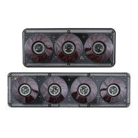 Feux arrière LED pour camions et remorques, feux stop, feux de freinage, feux de recul, 12V 24V, étanches