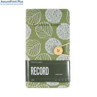 Cuaderno Organizador de Bolsillo Personalizado A4 A5 A6 B5, Estilo Vintage, Tapa Dura Bordada, Recargable, Retro, para Mujeres, Regalo, Diario