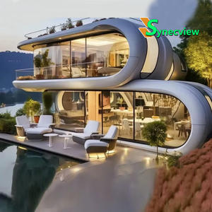 בית קפסולות בית חוות כרזות וחצרות חצר השימוש בקפסולה בית נופש קוטג 'וילה נכס באזורי נוף - Product Image 1