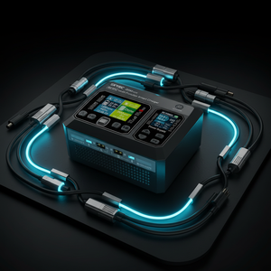 Chargeur-déchargeur intelligent à double sortie SKYRC D750 MIX AC 500W DC 1600W pour batterie agricole, modèle RC, drone - Product Image 5