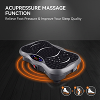 Plateforme vibrante électrique 4D pour fitness, entraînement corporel, massage, amincissement, mini-plateforme vibrante pour exercices à domicile, machine d'exercice pour drainage lymphatique
