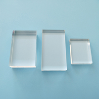 Verre optique à Quartz K9, fenêtre en verre optique personnalisé de haute qualité