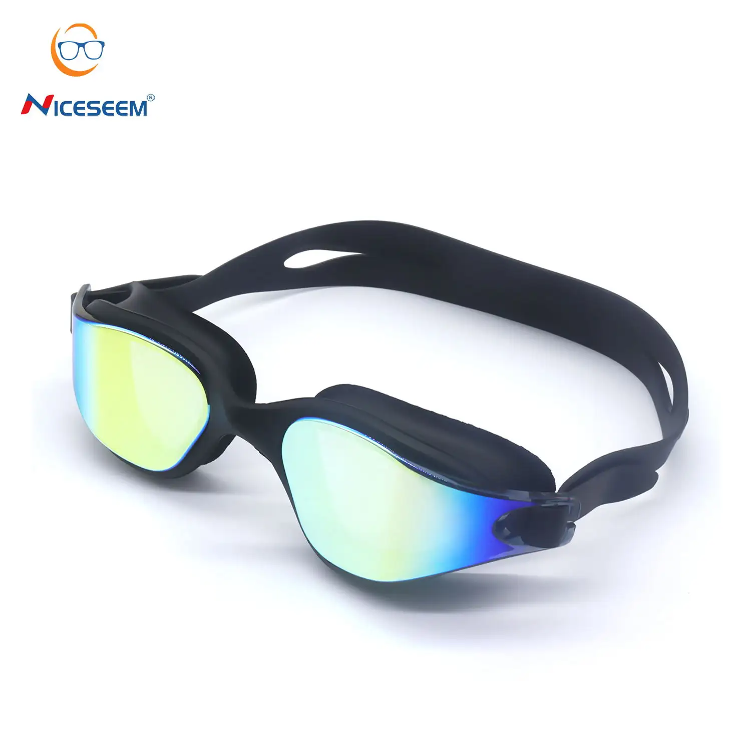 Yeni yıldız yetişkin arenaCompetition moda spor yüzme gözlükleri erkekler hiçbir sızıntı Anti sis UV koruma silikon yüzmek gözlük