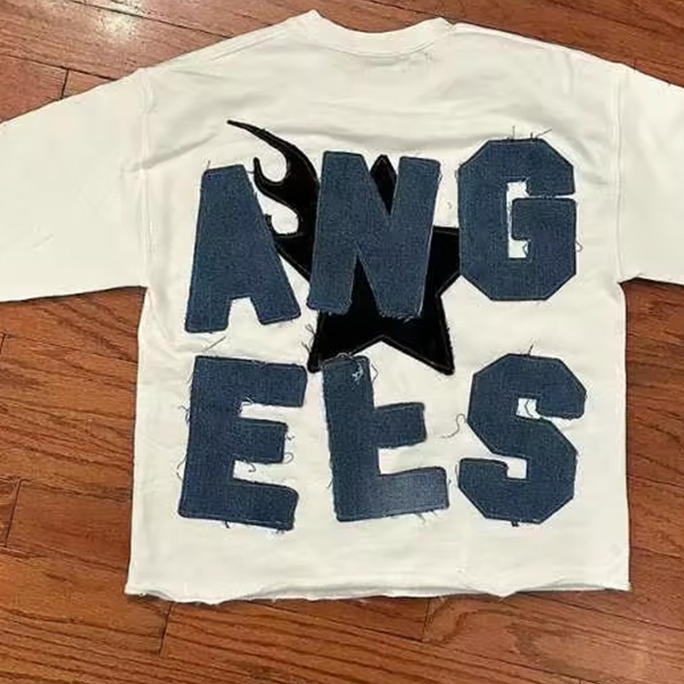 Shop Our Custom Distressed Boxy T Shirt with Embroidery