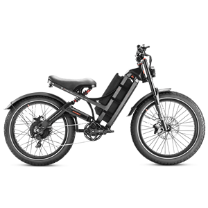 จักรยานไฟฟ้า Eahora Romeo Ultra Fat Tire 60V 70AH ระยะทางไกล ระบบกันสะเทือนเต็มรูปแบบ สำหรับขับขี่ออฟโรด สำหรับผู้ใหญ่ - Product Image 3