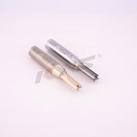 KWS Fraise à queue haute performance en acier rapide 1/2*5*15 2T, queue de 1/2 pouce, diamètre de coupe 5 mm, OEM/ODM pour usine de meubles