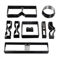 Cutter à échantillons de caoutchouc pour essais de traction, norme ASTM D412, qualité industrielle, en acier au manganèse, personnalisable ODM