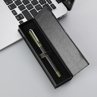 Stylo bille métallique de luxe multifonctionnel de haute qualité personnalisé pour la promotion, 0,5 mm, logo imprimé, cadeaux d'affaires, encre noire