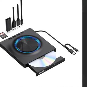 Di động USB bên ngoài Ổ đĩa quang mới máy tính để bàn và máy tính xách tay mở rộng thẻ Burner và ghi âm cho máy tính xách tay <span class=keywords><strong>DVD</strong></span> <span class=keywords><strong>Player</strong></span> - Product Image 2