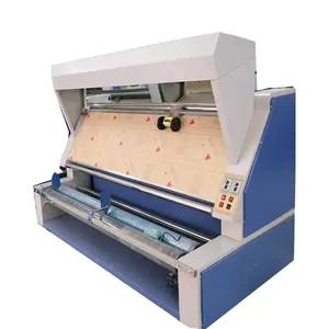 Fabric inspection machine with counter fabric Measure Rewind Machine fabric rewinder roll to roll machine