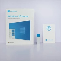 Windows 10 Home en Inglés, Edición FPP en Caja, USB, Activación en Línea, Sistema Operativo de Alta Calidad, Disponible 24/7