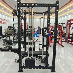 YG Tập Thể Dục A006 Đa Chức Năng <span class=keywords><strong>Smith</strong></span> Máy Với Dual Ròng Rọc Hệ Thống <span class=keywords><strong>Smith</strong></span> Điện Squat Giá Tất Cả Trong Một Huấn Luyện Viên - Product Image 3