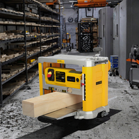Raboteuse à bois pliable de 13 pouces pour mini-travaux de menuiserie, raboteuse à mortaise et à épaissir le bois