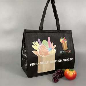 กระเป๋าเก็บความเย็นสำหรับใส่ของหนักถุงใส่ของสำหรับร้านขายของชำถุงผ้าเย็นสำหรับใส่อาหาร - Product Image 2