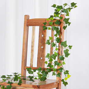 Recommander des feuilles de verdure en soie artificielle réaliste branche faux Yaleen 130cm tiges de feuilles de <span class=keywords><strong>patate</strong></span> <span class=keywords><strong>douce</strong></span> verte pour la décoration de la maison - Product Image 3