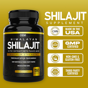 OEM Prix de gros Pure Shilajit Shilajit Capsule Shilajit Pur <span class=keywords><strong>Himalayen</strong></span> pour le soutien de l'énergie - Product Image 5