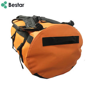 Toptan ODM/OEM 90L 500D PVC açık su geçirmez branda sırt çantası sapanlar ile silindir seyahat çantası su geçirmez - Product Image 2