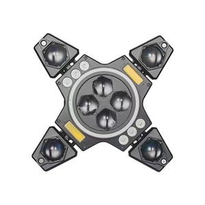 10W seis en uno hierro LED Ojo de abeja haz de luz láser cabeza móvil barra de luz RGBW club nocturno y parque temático DMX512 soluciones de iluminación - Product Image 5