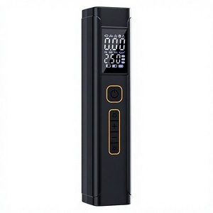 Pompe à pneus électrique sans fil 3x1500mAh avec affichage numérique, portable et multifonctionnelle pour voiture, vélo, moto et gonflage de ballons - Product Image 2