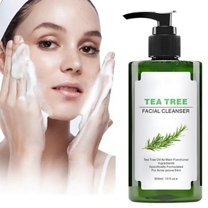 Limpiador Facial de Árbol de Té de 300ml al por Mayor, Fórmula Suave para el Cuidado de la Piel, Limpieza Profunda - Product Image 1