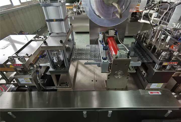 Blister Packing Machine with Embossing & Printing | Decorative Plastic Patterns & Paper Card Logo Hot Stamping