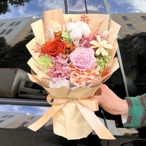 Bouquet di Rose Stabilizzate in Confezione Regalo, Fiori Romantici di Prima Qualità <span class=keywords><strong>per</strong></span> <span class=keywords><strong>San</strong></span> <span class=keywords><strong>Valentino</strong></span>, Compleanno, Matrimonio, Novità 2026 <span class=keywords><strong>per</strong></span> <span class=keywords><strong>Lei</strong></span> - Product Image 6