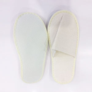 Jetable spa Pas Cher bout fermé Personnalisé Hôtel articles de toilette pantoufles en vrac - Product Image 5