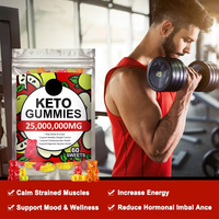Wellbody OEM/ODM Vente en gros Complément alimentaire Keto Gummy Candy Vitamines Perte de poids Brûleur de graisse Vinaigre de cidre de pomme de qualité alimentaire