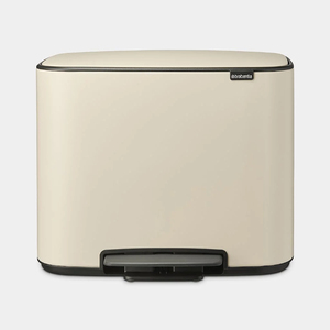 Cestino a Pedale Brabantia 11 L Beige per Uso in Cucina - Product Image 1