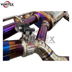 Escape Catback con Válvulas de Titanio VORTEX Grado 5 para BMW F95 X5M/F96 X6M S63/S68 4.4T 2020-2025 - Product Image 6