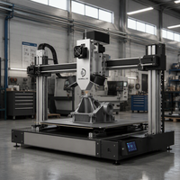 Imprimante 3D grand format intelligente AI DF12, machine d'impression 3D industrielle FDM, taille de construction 1200 mm