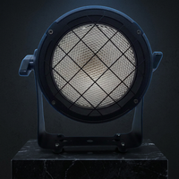 Projecteur LED COB RGBALC 300W, IP65, résistant aux intempéries, boîtier en aluminium moulé, DMX, angle de faisceau réglable, écran tactile couleur LCD